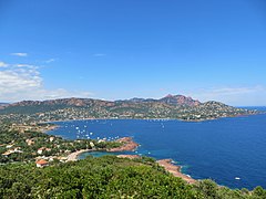 Agay, frazione balneare di Saint-Raphaël.