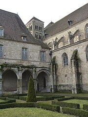 Vue du cloître.