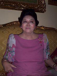 2008 photograph of Imelda Marcos