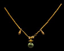 Collana d'oro minoica (Archmus Heraklion)