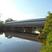 Pulp Mill Bridge over Otter Creek