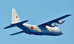 Lockheed C-130 Hercules transport aircraft of No. 2 Heavy Transport Squadron