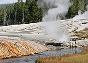 Landschaft im Yellowstone-Nationalpark