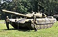 Faux char T-72 (juillet 2011).