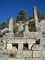 Inscription dédicatoire d'Agrippa à la divinité Fortuna à Glanum.