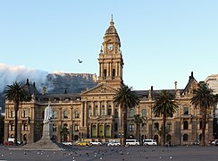 The Old Cape Town City Hall as seen from the Grand Parade in front of the building.