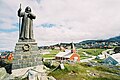 Statuen av Hans Egede i Nuuk på Grønland