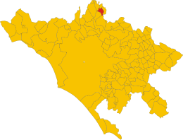 Nazzano - Localizazion