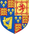 These are the arms of James I after 1603
