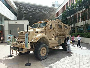 International MaxxPro singapurské armády