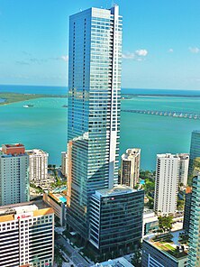 Four Seasons Hotel & Tower, das zweithöchste Gebäude in Miami