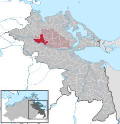 Gützkow – Mappa