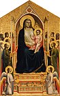『オンニサンティの聖母』(1310年頃、ジョット・ディ・ボンド―ネ)