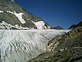 Kanderfirn amb vistes cap al Mutthornhütte