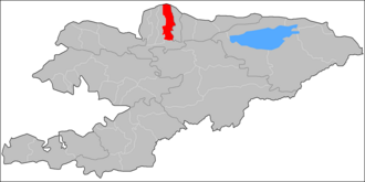 Сокулукский район на карте