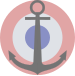 Letecký výsostný znak Aéronavale (provedení se sníženou viditelností)