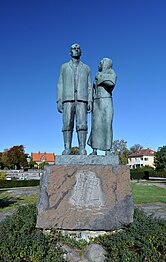 Памятник эмигрантам. Скульптор Аксель Улльсон