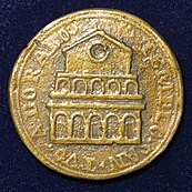 Gregor III – Papst Medaille des 8. Jahrhunderts – Revers