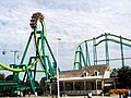 A Bolliger & Mabillard inverted coaster, Raptor at Cedar Point