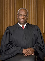 მოსამართლე კლარენს ტომასი (1991-დან; დანიშნა ჯორჯ ჰერბერტ უოკერ ბუშმა)