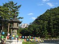 八角蟠龍石燈（韓國雪嶽山佛寺）