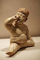 赤ん坊の小像、紀元前1200-900年のオルメカ文明