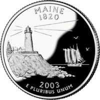 Maine quarter