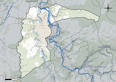 Réseau hydrographique de Chaumont.