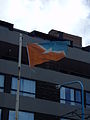 Bandera en el Museo del Fin del Mundo.