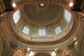 A cúpula, vista desde o interior