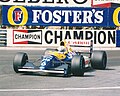 Patrese durante o GP de Mônaco de 1991.