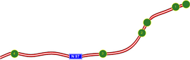 Schematisch overzicht van de N97