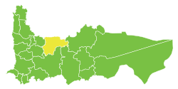 Location in Hama Governorate