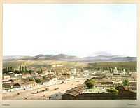 Симферополь. Из альбома «Пейзажи и достопримечательности Крыма», Лист 34, 1856 год.