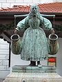 Bamberka fountain on the Old Market Square