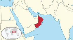 Oman - Lokalisering