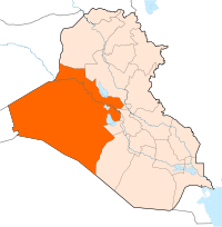 Location of Anbar Province
