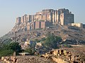 Mehrangarh Fort in Jodhpur (Rajasthan, India)