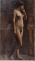 「裸婦立像」1903年頃、三重県立美術館