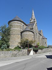 Vue du chevet.