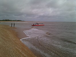 Braamspunt met toerboot, 2015