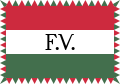 A Nemzeti Hadsereg fővezérségének zászlaja 1919. november 15. és 1920. április 1. között