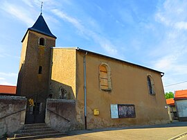 The church in Holacourt