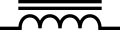 Magnetic-core inductor (IEEE‑style)