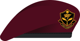 Maroon beret of Bangladesh Para-commando