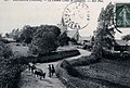 Le chemin creux de Kernitron (carte postale ND Photo, vers 1917).