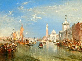 «Венеция. Догана и Сан Джорджио Маджоре». Национальная галерея искусства, Вашингтон. Около 1834 г.