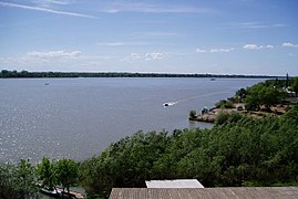 Вид на Дунай в дельте Вилкова
