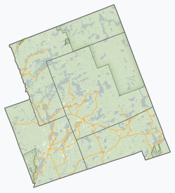 Highlands East is located in Haliburton County