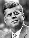 約翰·甘迺迪，第三十五任美國總統。